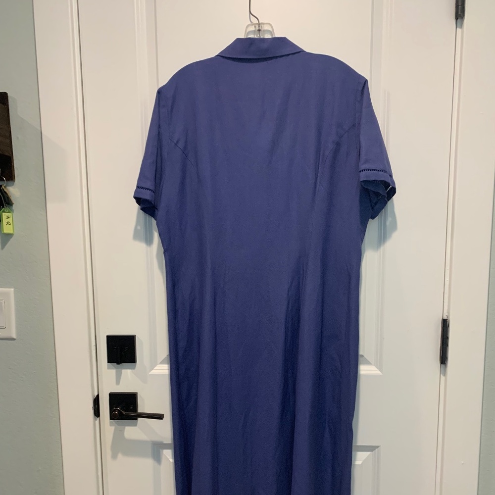 Beautiful lavender Jessica Howard dress. Size 14. Short sleeves, ankle length. - Picture 2 of 2